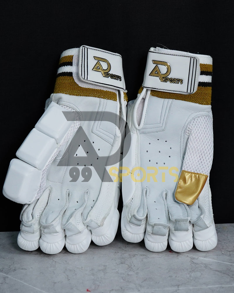 batting gloves premium quality golden ar_07002