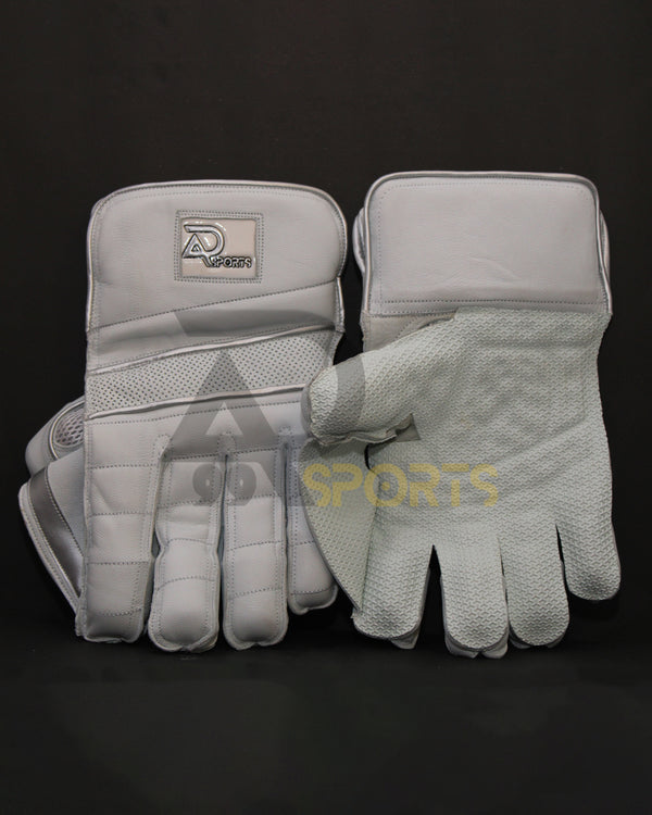 Wicket Keeping Gloves - White (New) Ar_10003