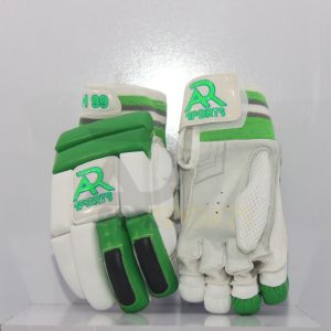 Premium-Lightweight-AR-Green/White-Cricket-Gloves