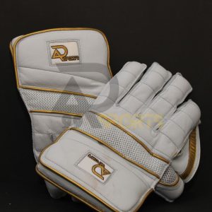 Professional White Keeping Cricket Gloves