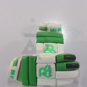Premium-Lightweight-AR-Green/White-Cricket-Gloves