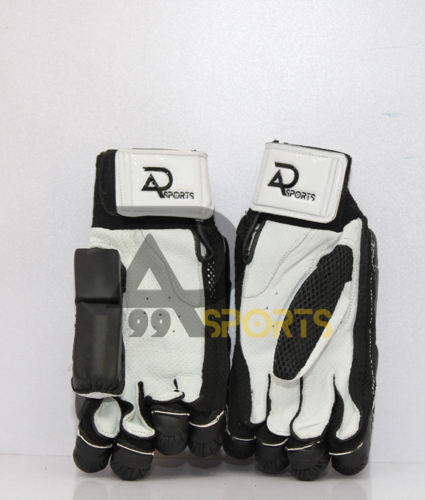 Test-Pro-Level-Comfort-Batting-Cricket-Gloves-Black