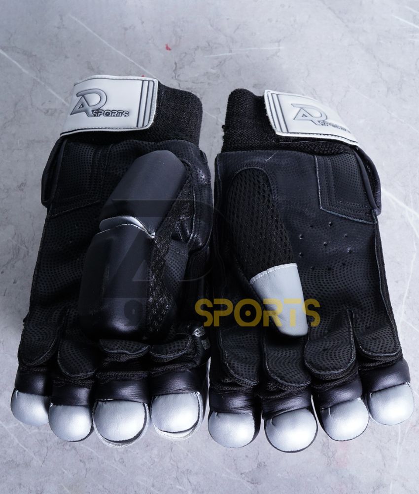 Premium-Ultimate-Grip-Black-Cricket-Batting-Gloves