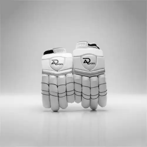 AR Armour All-White Cricket Gloves