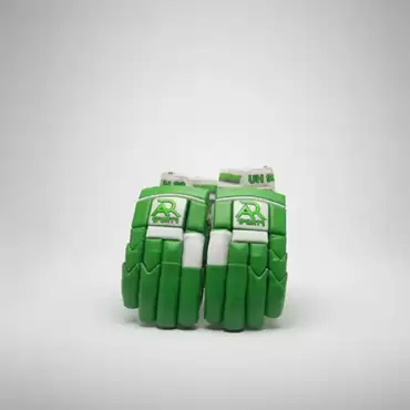 AR Lime Green Cricket Gloves