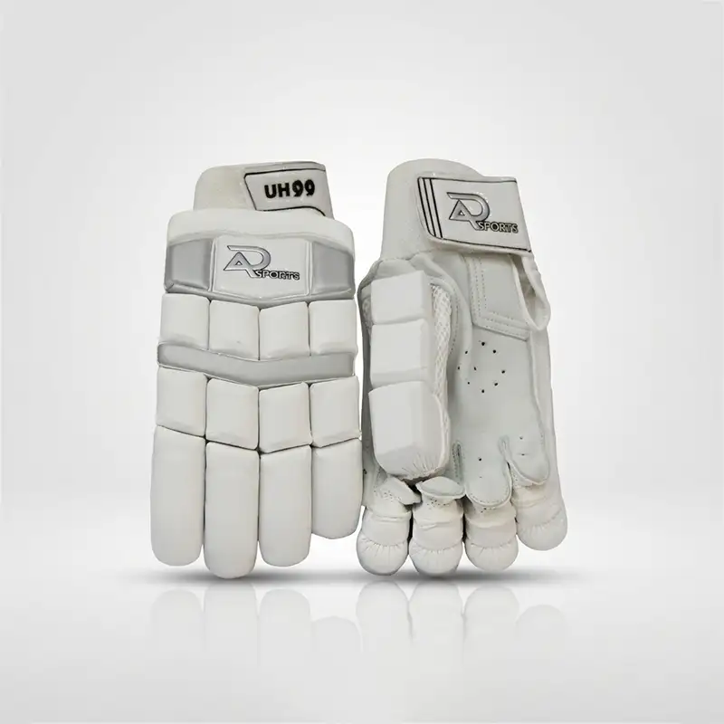 AR Shield 10-Finger Gray Cricket Gloves