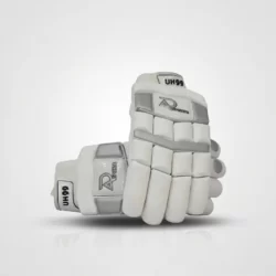 AR Silver Block White Cricket Gloves